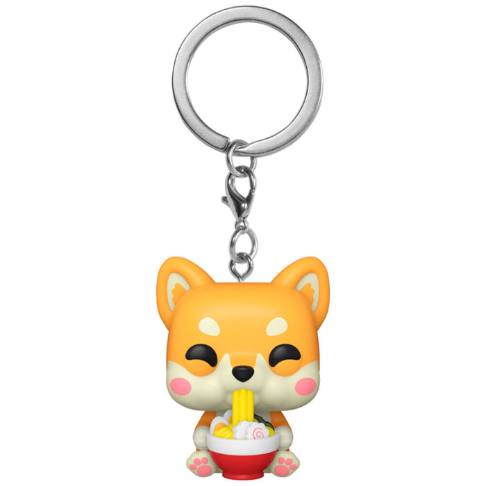 Pocket POP Keychain Kawaii Foodies Ramen Shiba-1