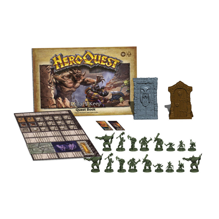 English Heroquest Kellars Keep Expansion Board game-3