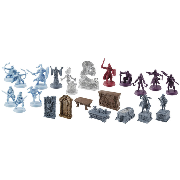 English Heroquest Rise of the Dread Moon Expansion Board game-2