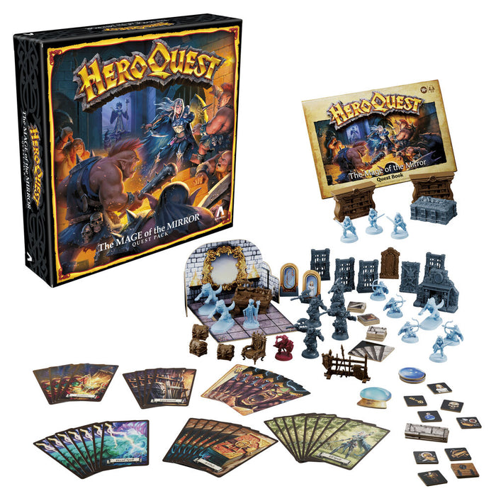English Heroquest The Mage of the Mirror Expansion Board game-2