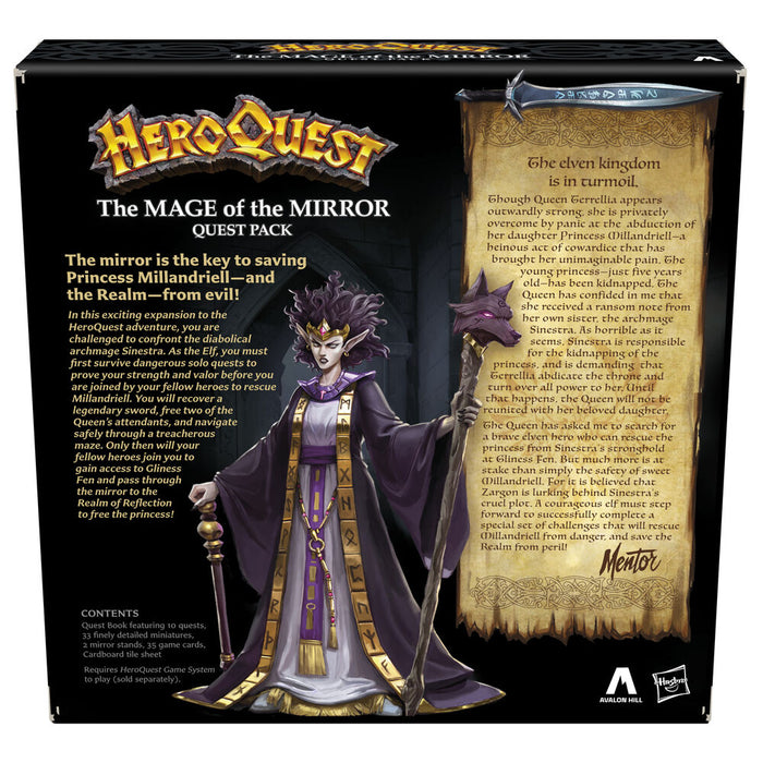 English Heroquest The Mage of the Mirror Expansion Board game-3