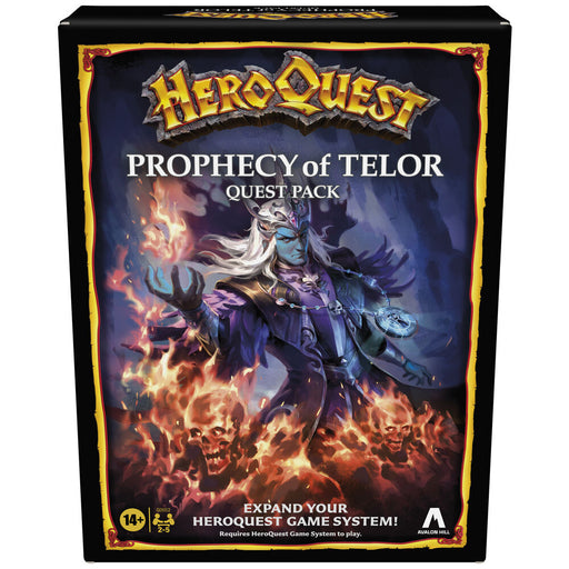 English Heroquest Prophecy of Telor Expansion Board game-1