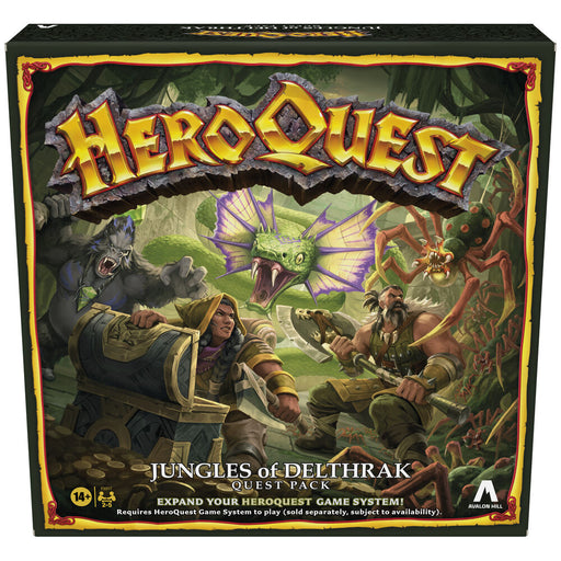 English Heroquest Jungles of Delthark Expansion Board game-1