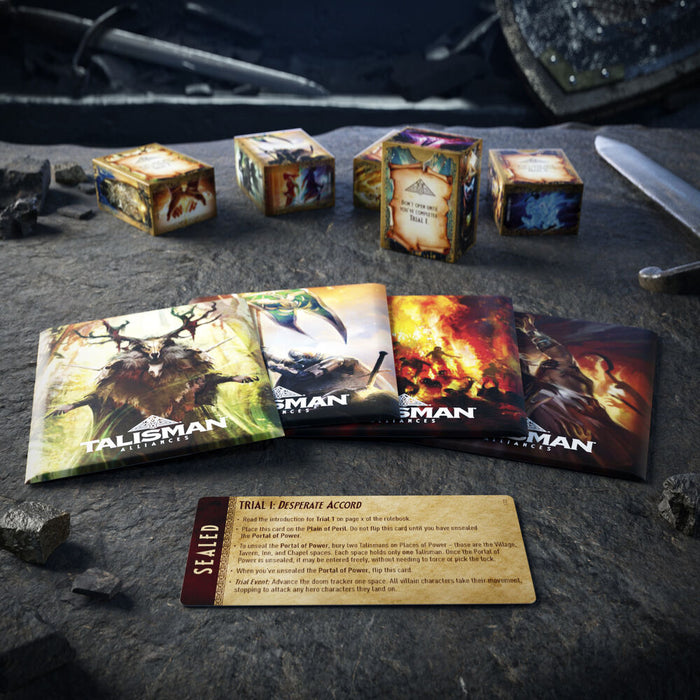 English Talisman Alliances Fate Beckons Expansion Board game-3