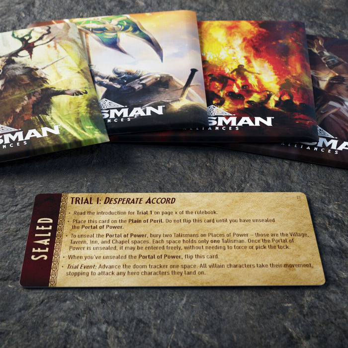 English Talisman Alliances Fate Beckons Expansion Board game-5