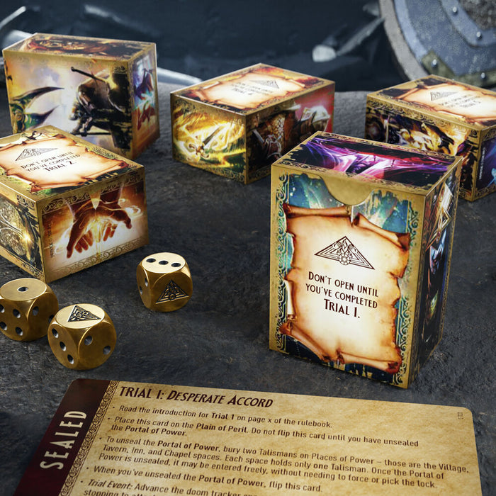 English Talisman Alliances Fate Beckons Expansion Board game-6