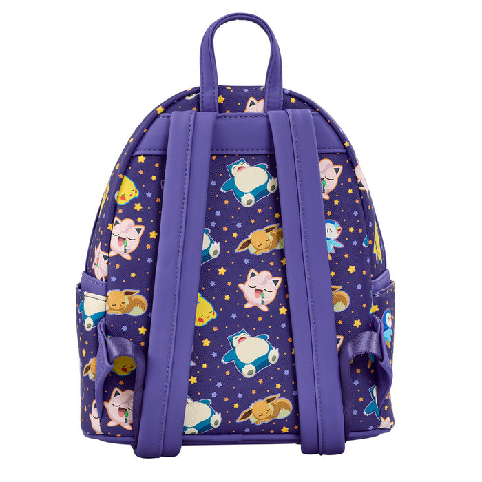 Loungefly Pokemon Sleeping Pikachu and Friends backpack 26cm-3