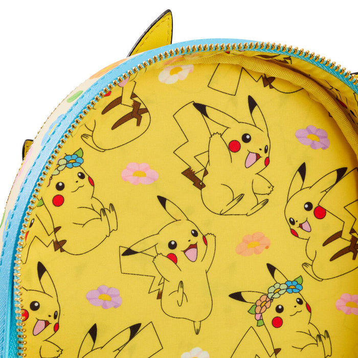 Loungefly Pokemon Pikachu Floral backpack-4