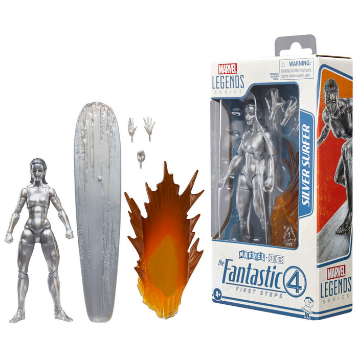 Marvel The Fantastic 4 Silver Surfer figure 15cm-2