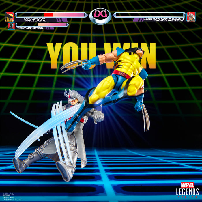 Marvel Legends Wolverine & Silver Samurai Gameverse pack 2 figures 15cm-6