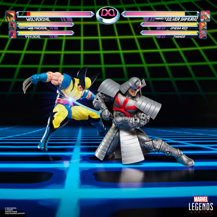 Marvel Legends Wolverine & Silver Samurai Gameverse pack 2 figures 15cm-7