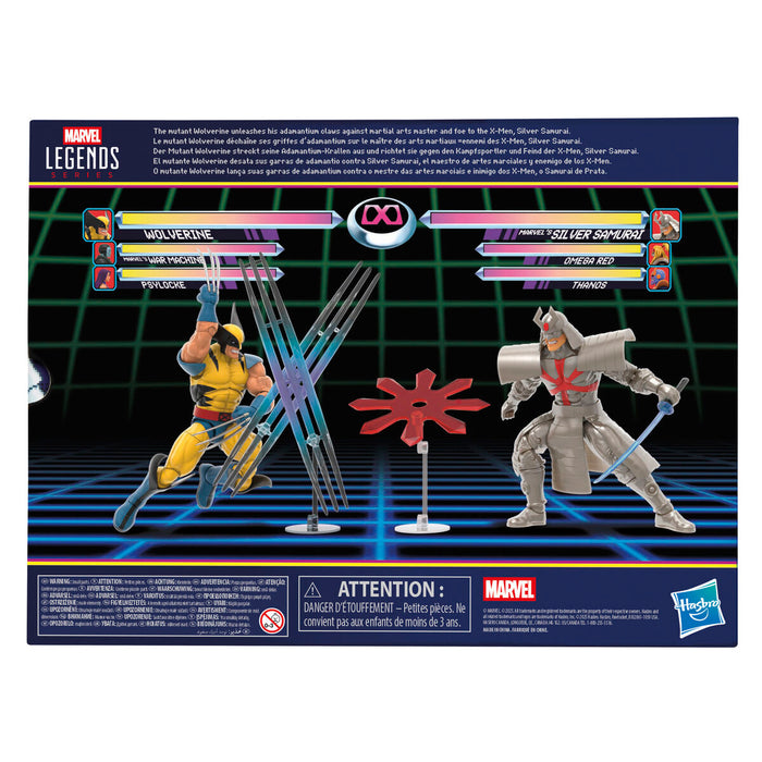 Marvel Legends Wolverine & Silver Samurai Gameverse pack 2 figures 15cm-11