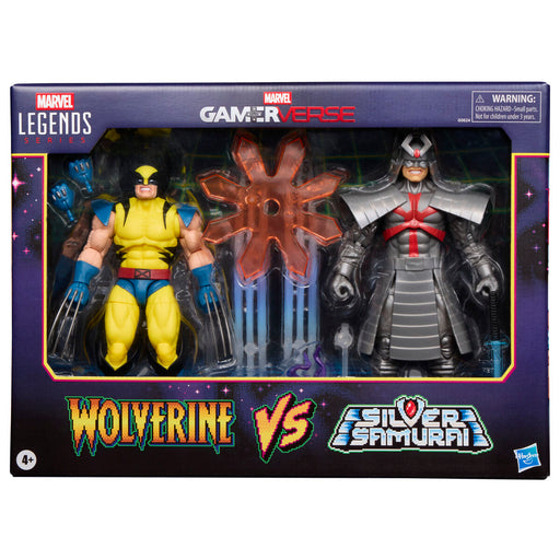 Marvel Legends Wolverine & Silver Samurai Gameverse pack 2 figures 15cm-1