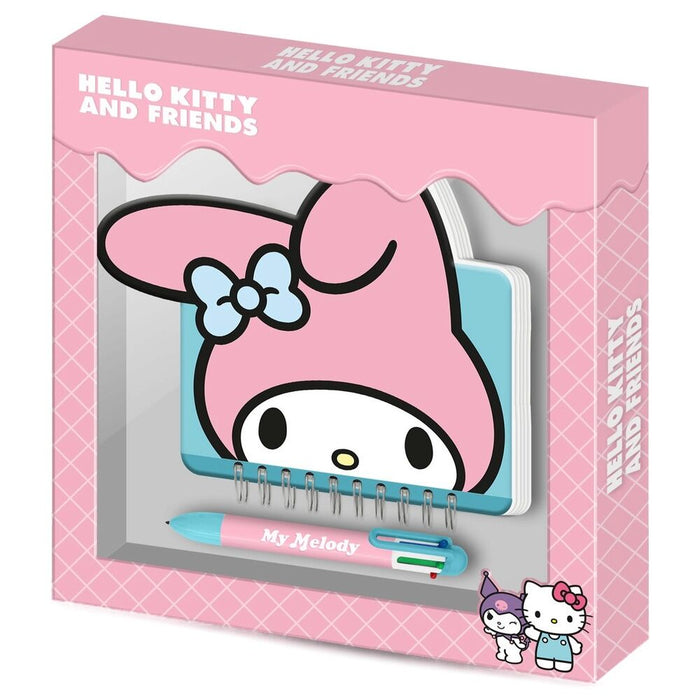 Hello Kitty and Friends My Melody Diary + pen-1