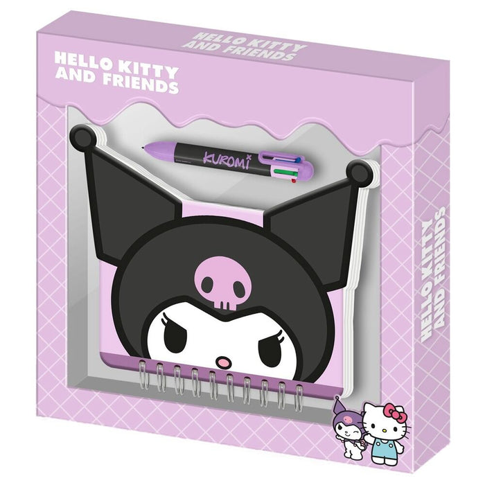 Hello Kitty and Friends Kuromi Diary + pen product image