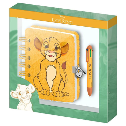 Disney The Lion King Diary plush + pen-1