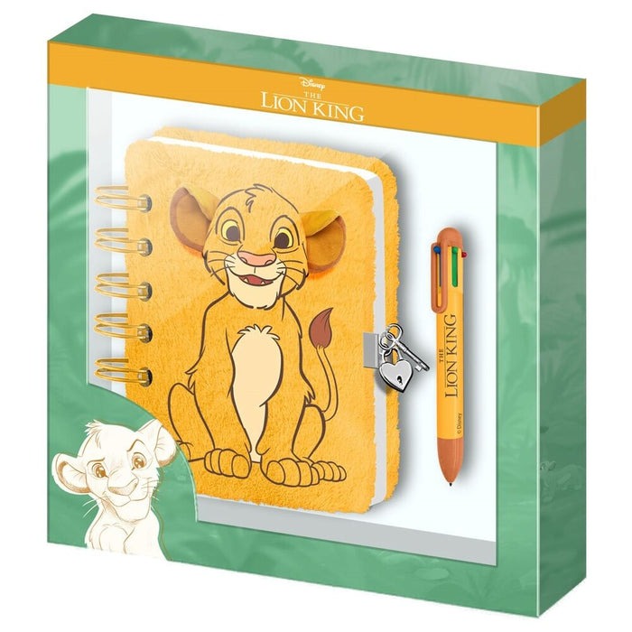 Disney The Lion King Diary plush + pen-1