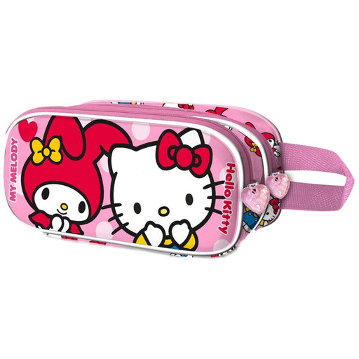Hello Kitty and Friends Lovely double 3D pencil case-1