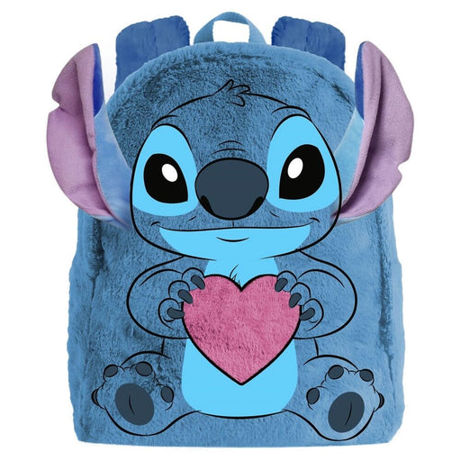 Disney Stitch Heart Plush backpack-1