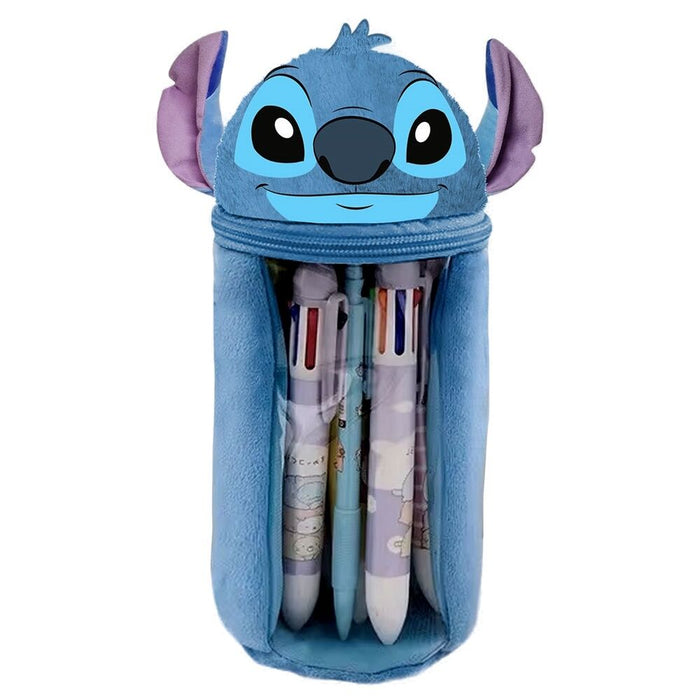 Disney Stitch Heart Plush pencil case-1