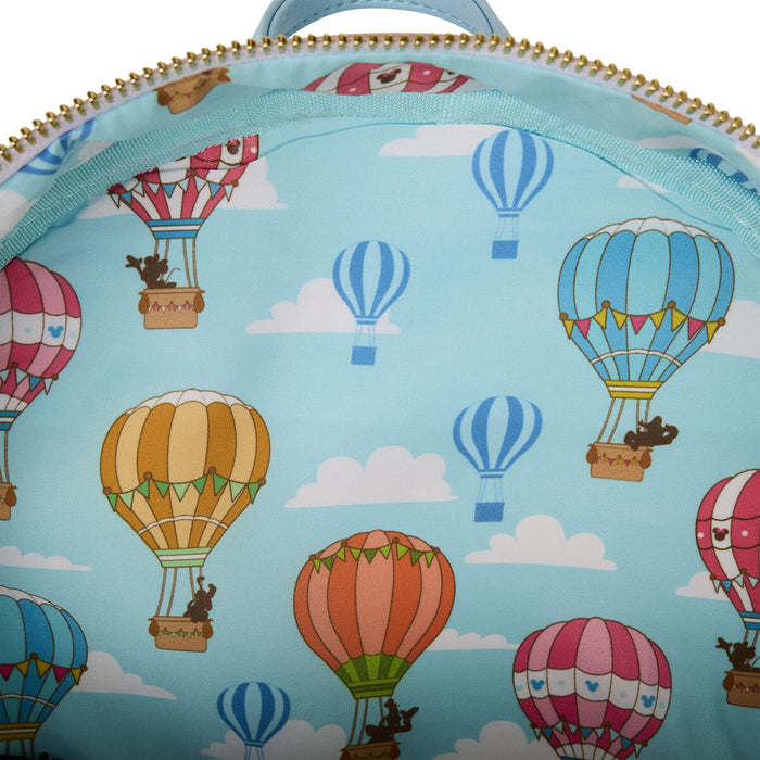Loungefly Disney Mickey & Friends Shape Hot Air Balloon backpack 26cm-4