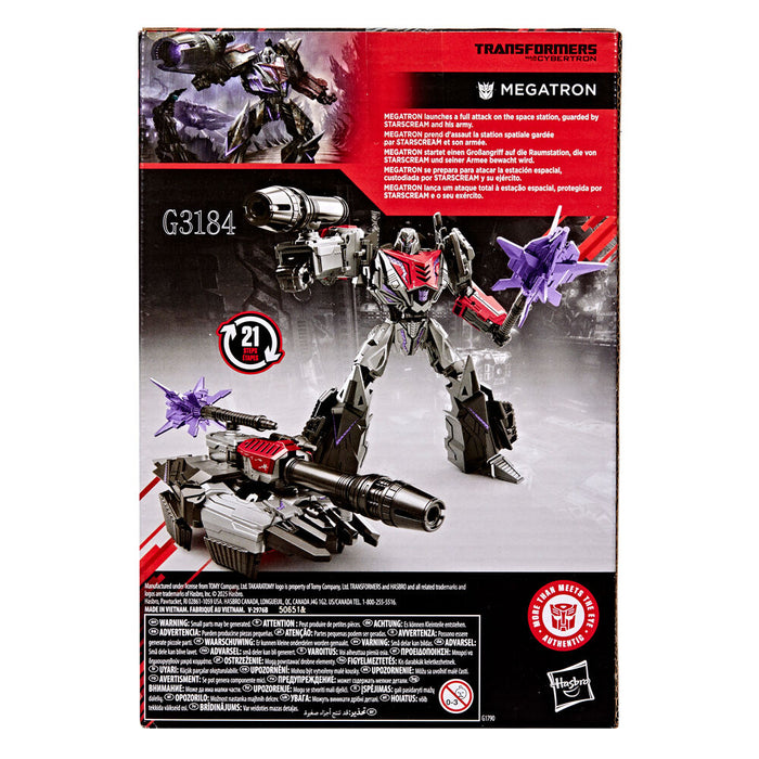 Transformers War of Cybertron MTMTE Collection Megatron figure 16,5cm-5