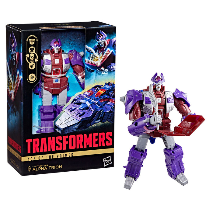 Transformers Age of the Primes Alpha Trion figure 17,5cm-10