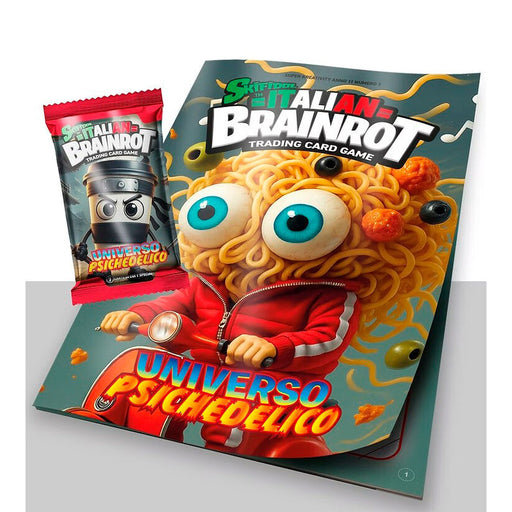 Italian Skifidol Italian Brainrot Universo Psichedelico Album + Pack of 7 collectible cards-1
