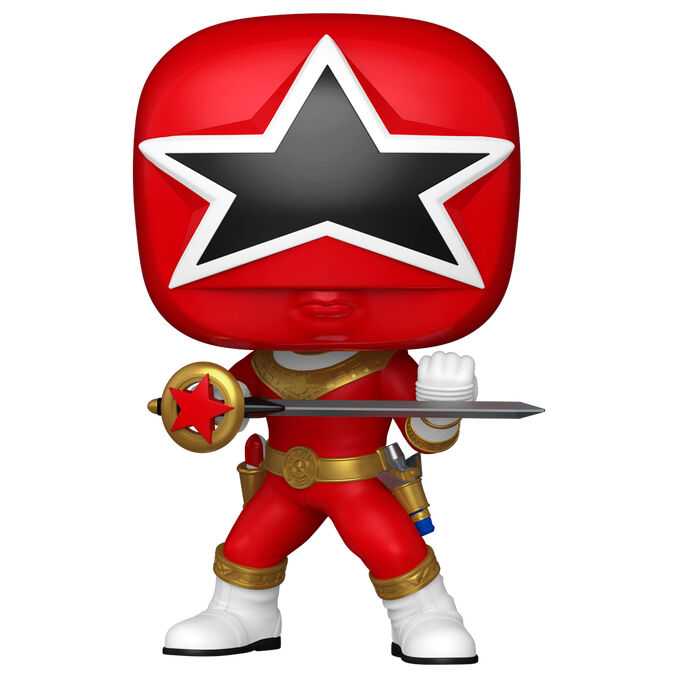 POP figure Rangers Turbo - Red Zeo Ranger-2