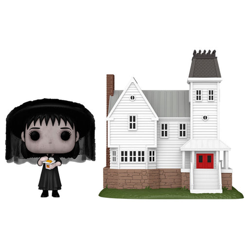 POP figure Town Beetlejuice Lydia Deetz with Maitland House-1