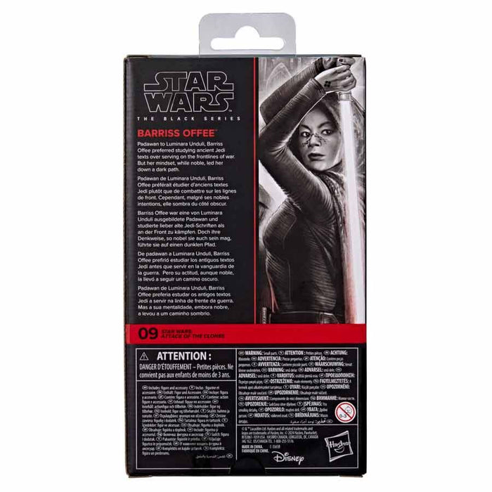 Star Wars Attack of the Clones Barriss Offee figure 15cm-7