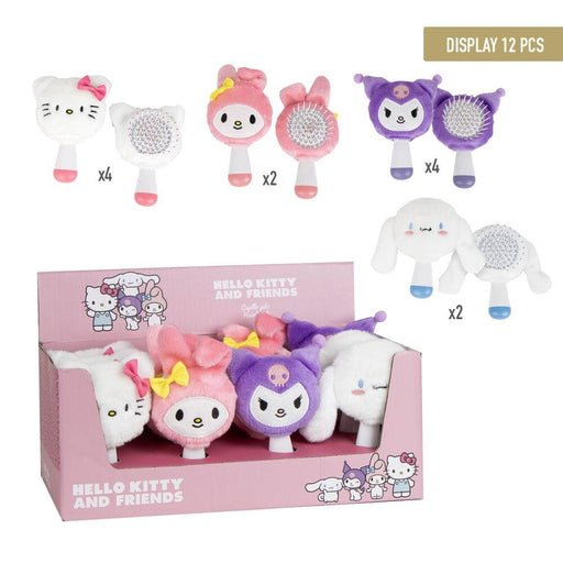 Hello Kitty and Friends assoorted hair brush-1
