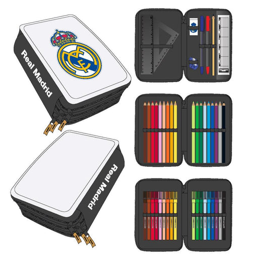 Real Madrid triple pencil case-1