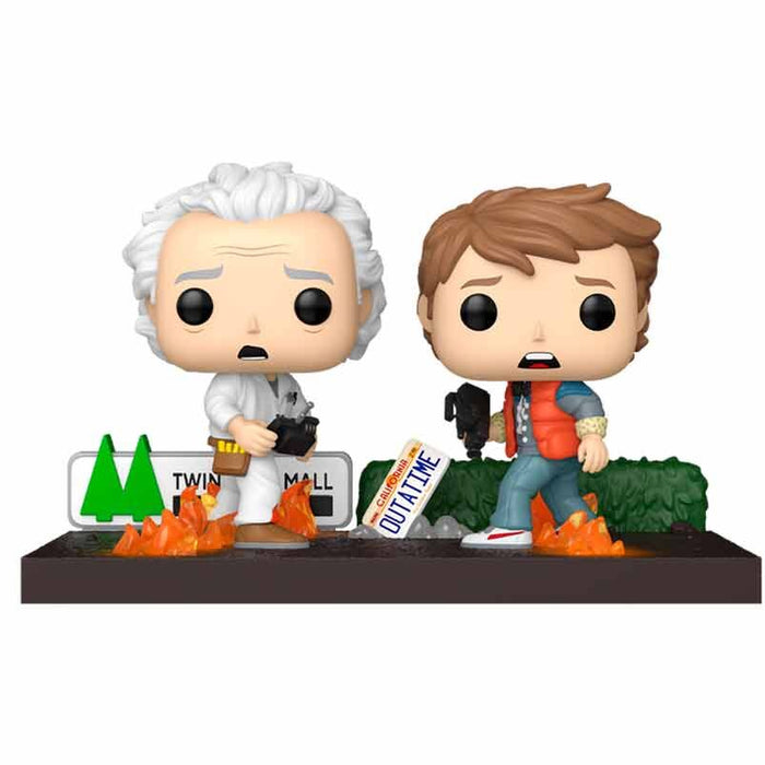 POP figure Moments Back to the Future Doc & Marty-2