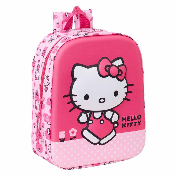 Hello Kitty 3D backpack 27cm-3