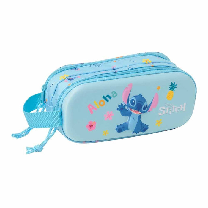 Disney Stitch 3D double pencil case-3