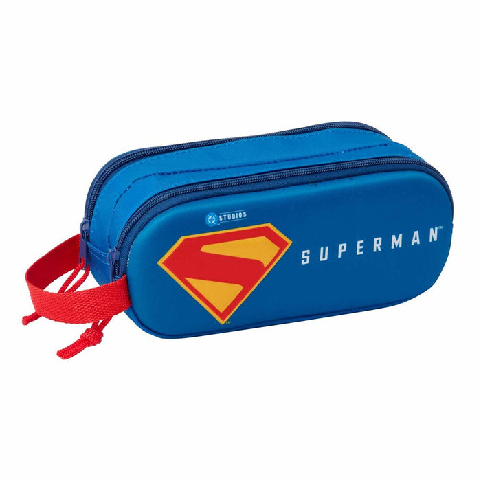 DC Comics Superman 3D double pencil case-3