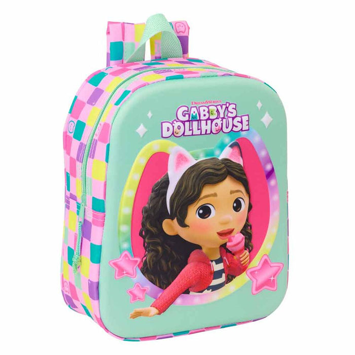 Gabbys Dolls House 3D backpack 27cm-3