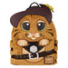 Loungefly Shrek Puss in Boots plush backpack 26cm-1