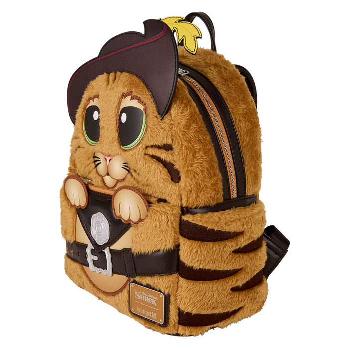 Loungefly Shrek Puss in Boots plush backpack 26cm-2