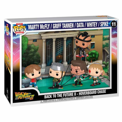 POP figure Moments Deluxe Regreso al Futuro Back To The Future Hoverboard Chase-1