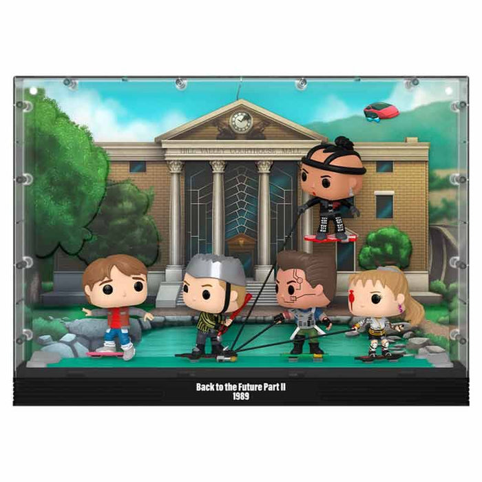 POP figure Moments Deluxe Regreso al Futuro Back To The Future Hoverboard Chase-2