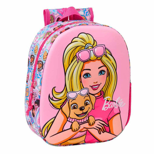 Barbie 3D backpack 33cm-1