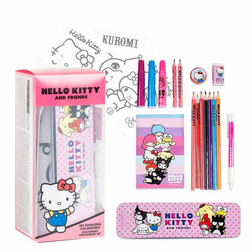 Hello Kitty colouring stationery set-1