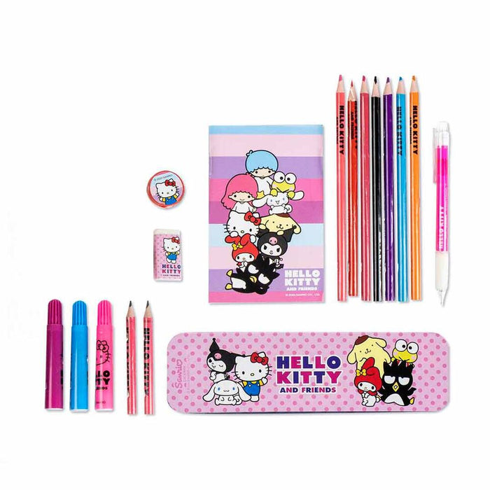 Hello Kitty colouring stationery set-2