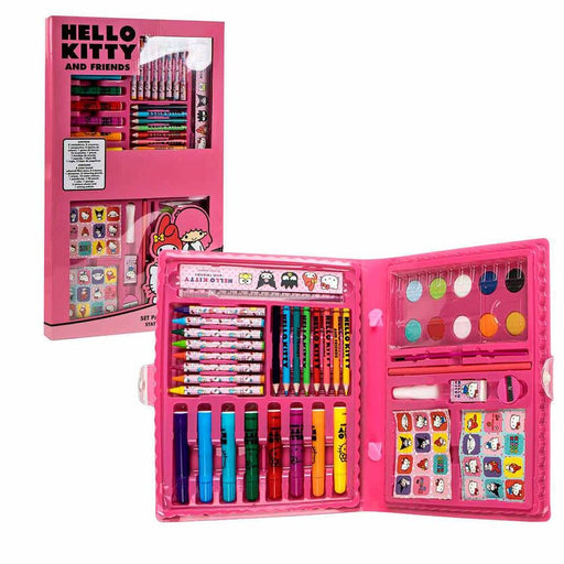 Hello Kitty colouring stationery set-1