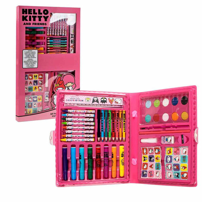 Hello Kitty colouring stationery set-1