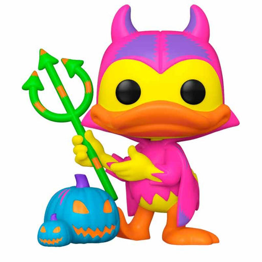 POP figure Disney Mickey and Friends Devil Donald with Pumpkin Chase Exclusive-1