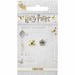 Harry Potter Chocolate Frog gold plated stud earrings-3
