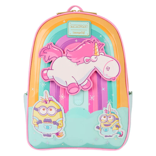 Loungefly Minions Fluffy Unicorn backpack 30cm-1